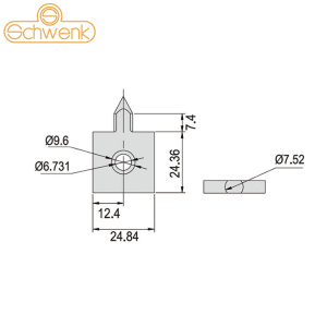 SCHWENK 方块规附件-划线器尖爪