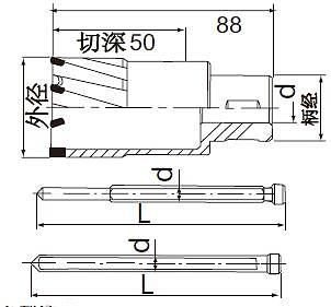 FORANT 硬质合金削平柄钢板钻 88207176