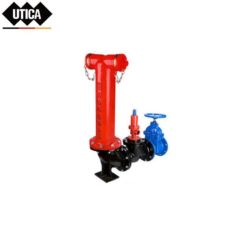 UTICA 地上式消防水泵接合器SQS100含闸阀 UT119-100-1411
