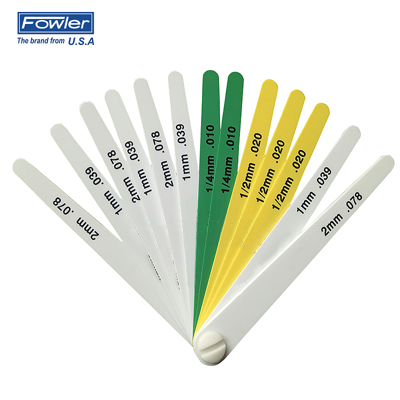 FOWLER 17片塑料面差尺 54-404-150