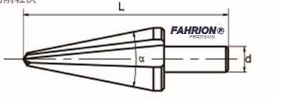 FAHRION 高速钢薄板钻(伞形钻) 776-11630A