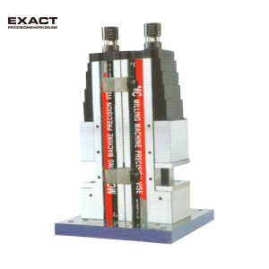 EXACT 直立4台增压角固式虎钳