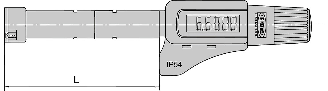 KENTA 数显三点内径千分尺 KT5-230-386
