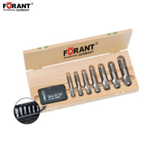 FORANT 6件套六角柄丝锥套装G1/8"-1"BSP