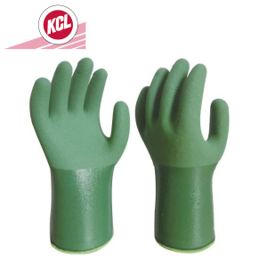 KCL 丁腈手套 耐酸碱 强耐油 墨绿色 M