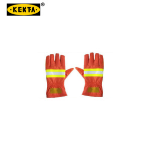 KENTA 消防手套阻燃防护防火隔热耐高温消防员抢险救援抢险救援手套(复合材料)