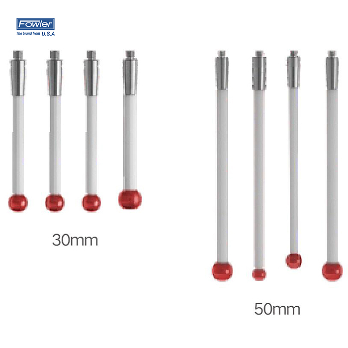 FOWLER 红宝石球测针(陶瓷测杆) 54-404-327