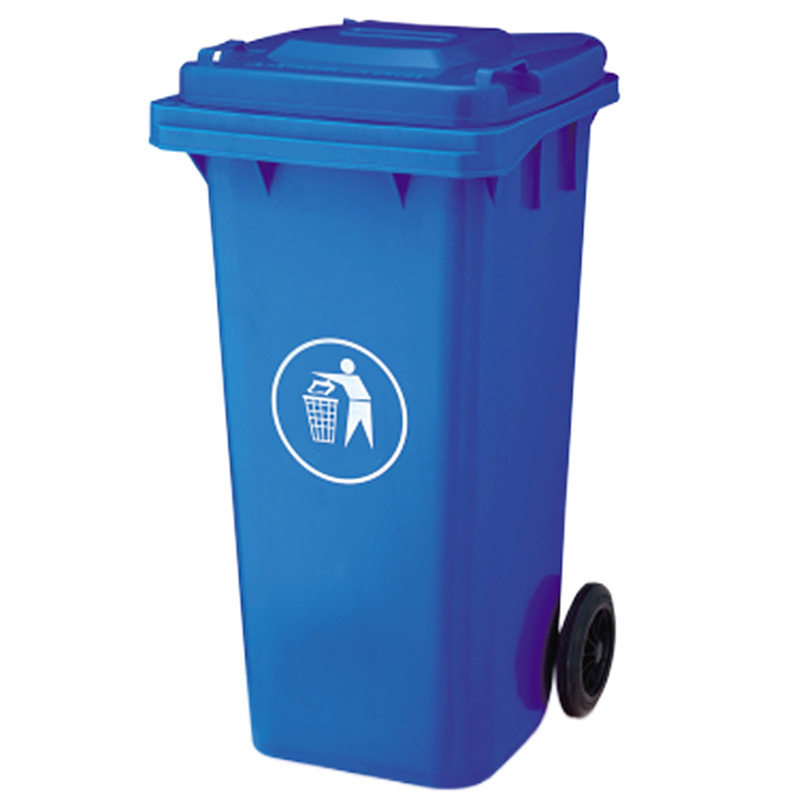 FORANT 两轮移动塑料垃圾桶 户外垃圾桶 80-8080-462