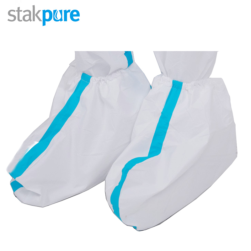 STAKPURE 隔离鞋套 无纺布PP+PE膜+无缝压胶 抗菌防水透气 SR5T894