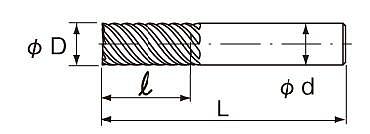 EXACT 铣刀超硬型 0664-534