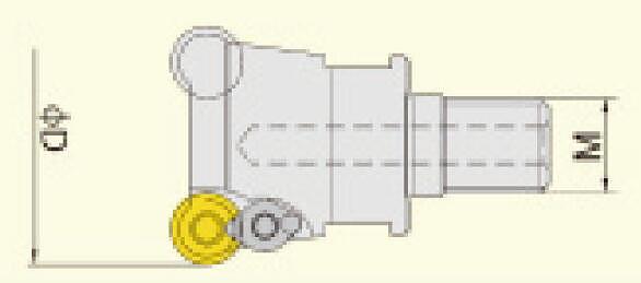 FAHRION 舍弃式铣头TAP/TRD系列 TRD4R-3T 25-M12