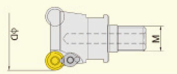 FAHRION 舍弃式铣头TAP/TRD系列 TRD6R-3T 35-M16