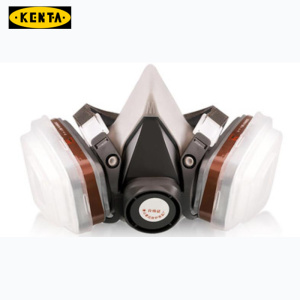 KENTA 半面罩7件套(410主体×1、过滤盒×2、过滤棉×12、过滤盖×2)、过滤棉×10
