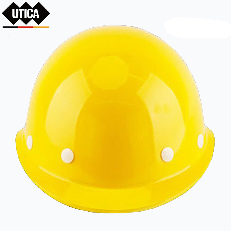 UTICA 消防PE黄色国际玻璃钢型安全帽 UT119-100-987