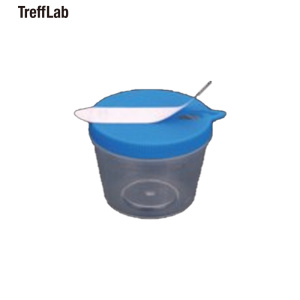 TREFFLAB 40ml尿样收集杯 刻度 手掀盖 标签密封式