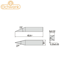 SCHWENK 矩形块规附件-划线器尖爪