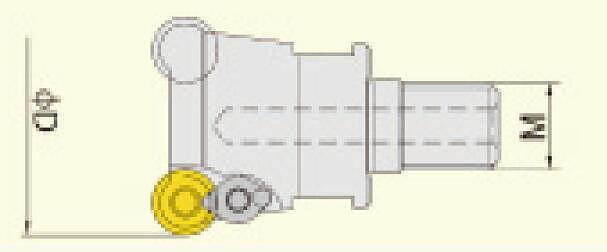 FAHRION 舍弃式铣头TAP/TRD系列 TRD6R-3T 32-M16