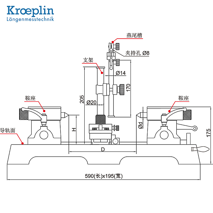 KROEPLIN 偏摆检查仪 4461173