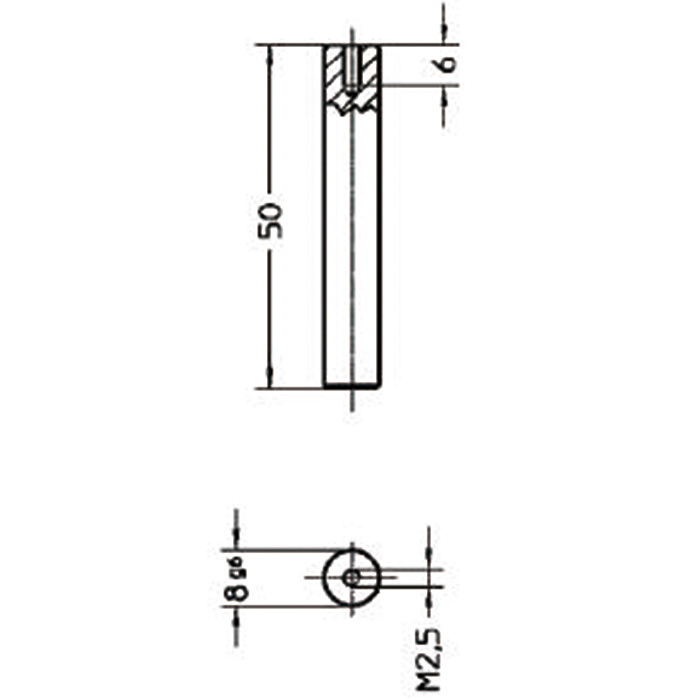 PREISSER 测量插入双 0739 128