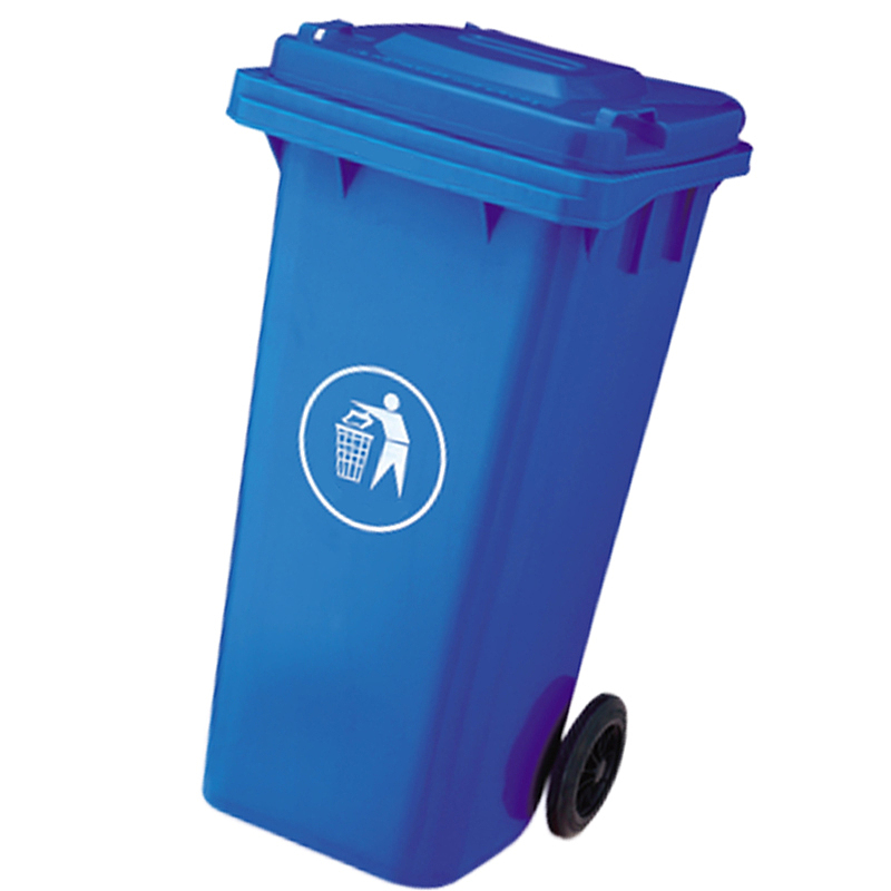 FORANT 两轮移动塑料垃圾桶 户外垃圾桶 80-8080-462