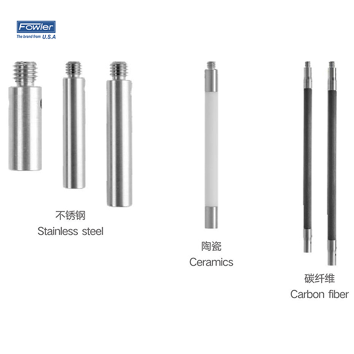 FOWLER M3螺纹测针加长杆(陶瓷) 54-404-534