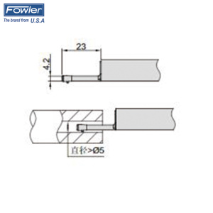 FOWLER 小孔测头