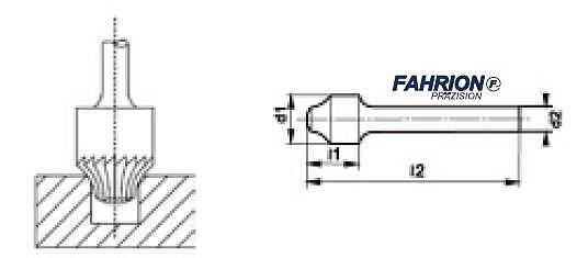 FAHRION 特殊系列-外圆角硬质合金旋转锉 776-01015P