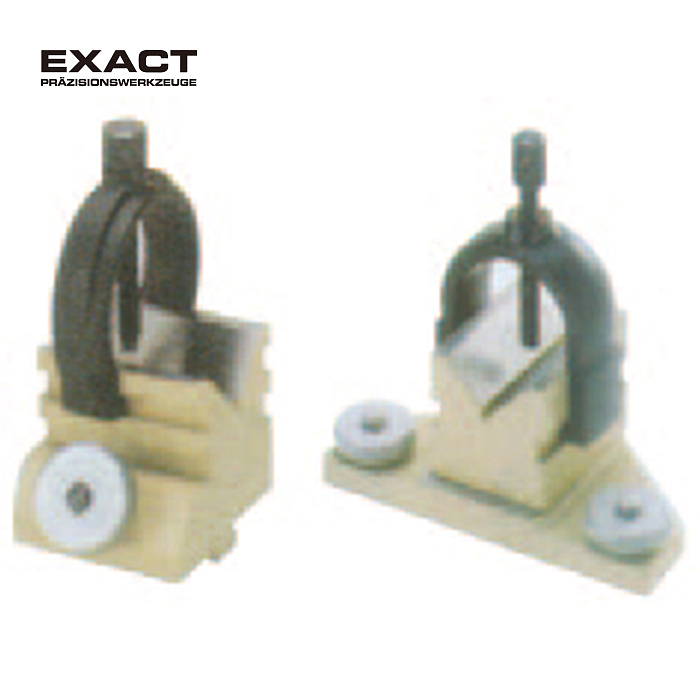 EXACT 十字移动工作台选件 带夹钳的V型块 85106126