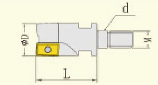 FAHRION 舍弃式铣头TAP/TRD系列 TAP300R-2T-16-M8