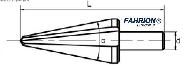 FAHRION 高速钢薄板钻(伞形钻) 776-11630A