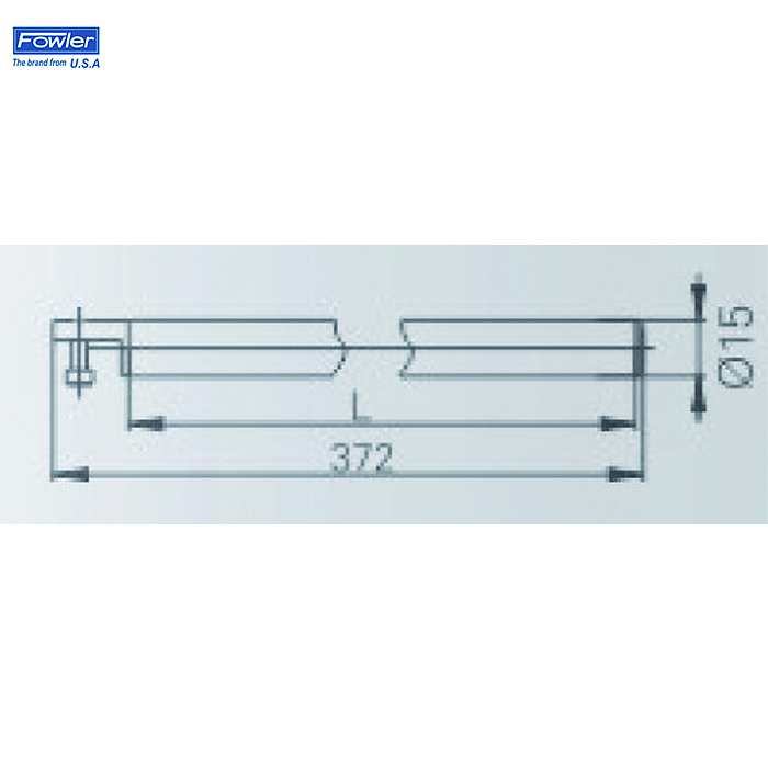 FOWLER 高度仪测量插入支架 54-405-608