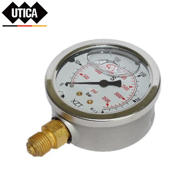 UTICA 不锈钢机械压力表 GE80-503-482