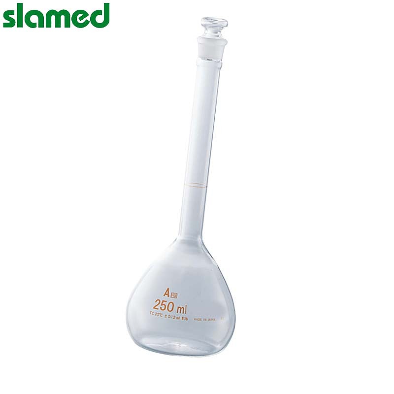 SLAMED 玻璃高精度级容量瓶 白色-200ml 容许误差±0.1ml SD7-112-725