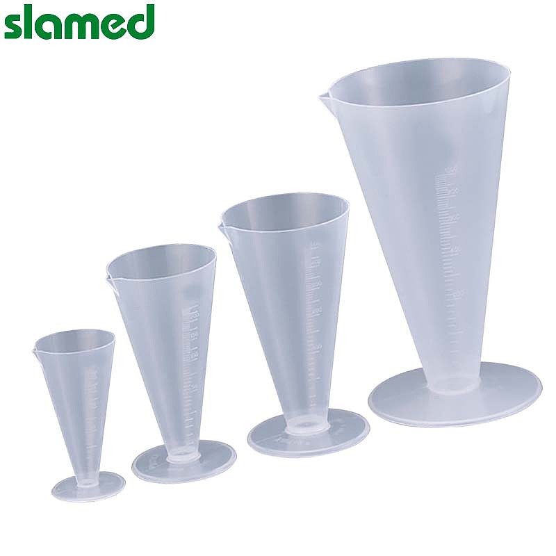 SLAMED PP锥形量杯 500ml 基准刻度10ml SD7-100-564