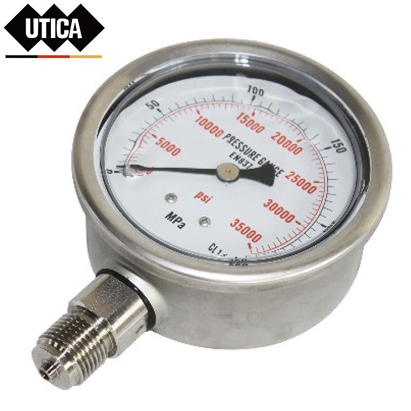 UTICA 不锈钢机械压力表 GE80-503-600