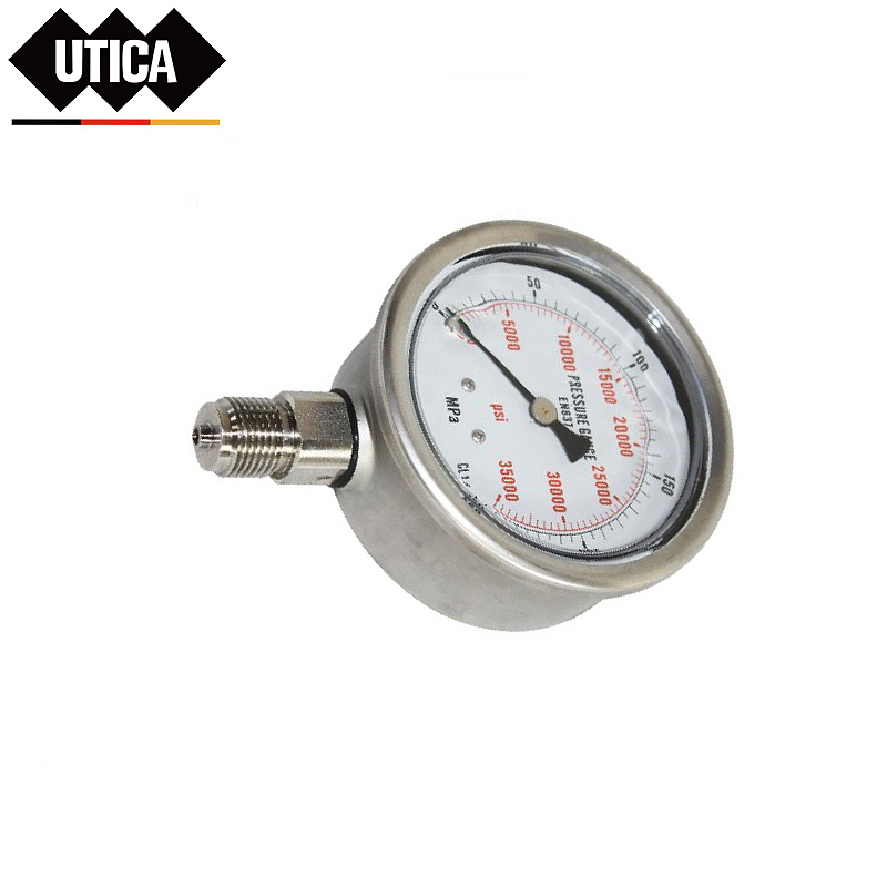 UTICA 不锈钢机械压力表 GE80-503-599