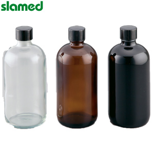 SLAMED 玻璃茶褐色安全瓶(PVC涂层) 450ml