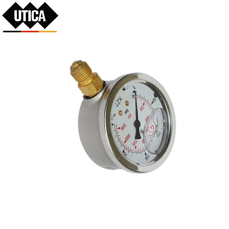 UTICA 不锈钢机械压力表 GE80-503-489