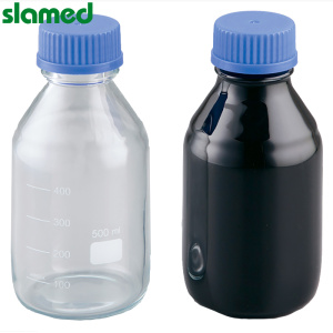 SLAMED 玻璃安全透明旋口瓶(PVC涂层) 500ml