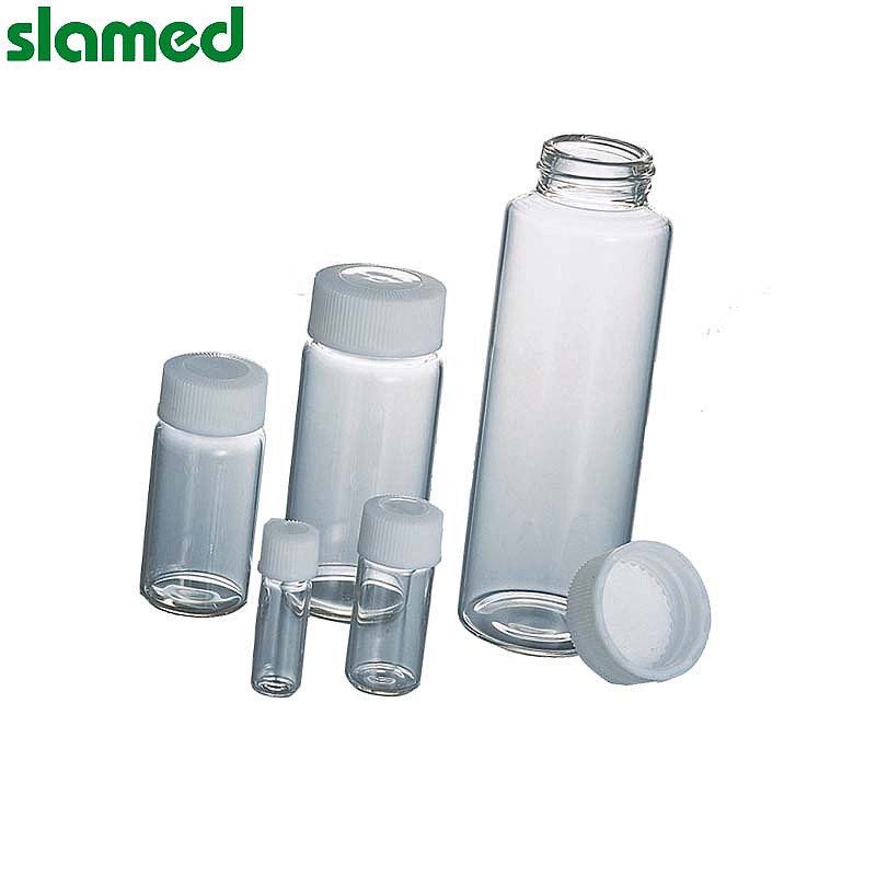 SLAMED 玻璃螺口瓶(洗净处理 γ线灭菌) 110ml SD7-110-842