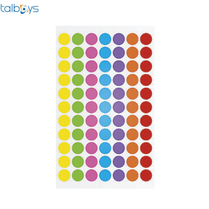 TALBOYS 彩色低温圆形标签 7种颜色