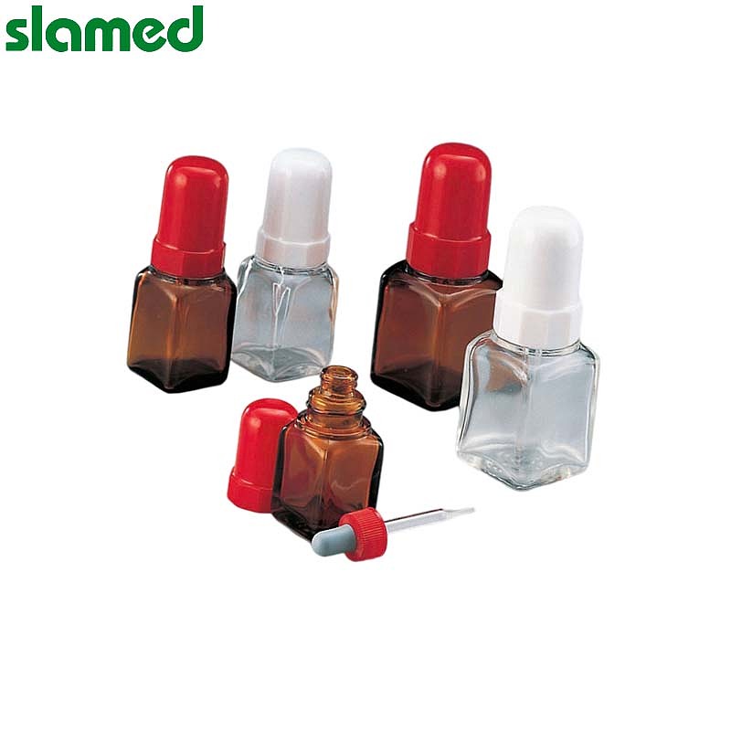 SLAMED 玻璃吸管瓶(方形透明) 30ml SD7-110-800