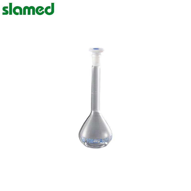 SLAMED 玻璃经济型容量瓶带PE塞(A级) 200ml Φ75×210mm SD7-113-470