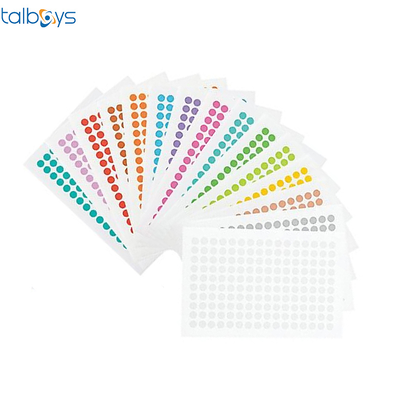 TALBOYS 彩色低温圆形标签 15种颜色 TS290715