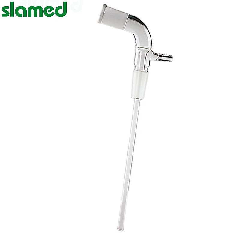 SLAMED 玻璃经济型气体或液体输入接头 磨口24/40 小咀外径8mm SD7-100-325