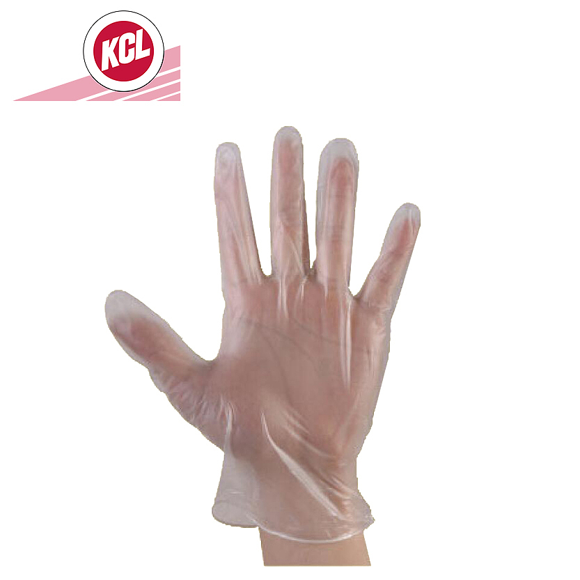 KCL PVC一次性手套 M SL16-100-415