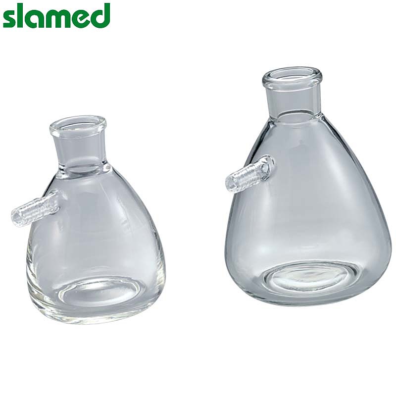 SLAMED 玻璃吸滤瓶 300ml 上口橡胶塞8号 吸入口外径12mm SD7-112-578