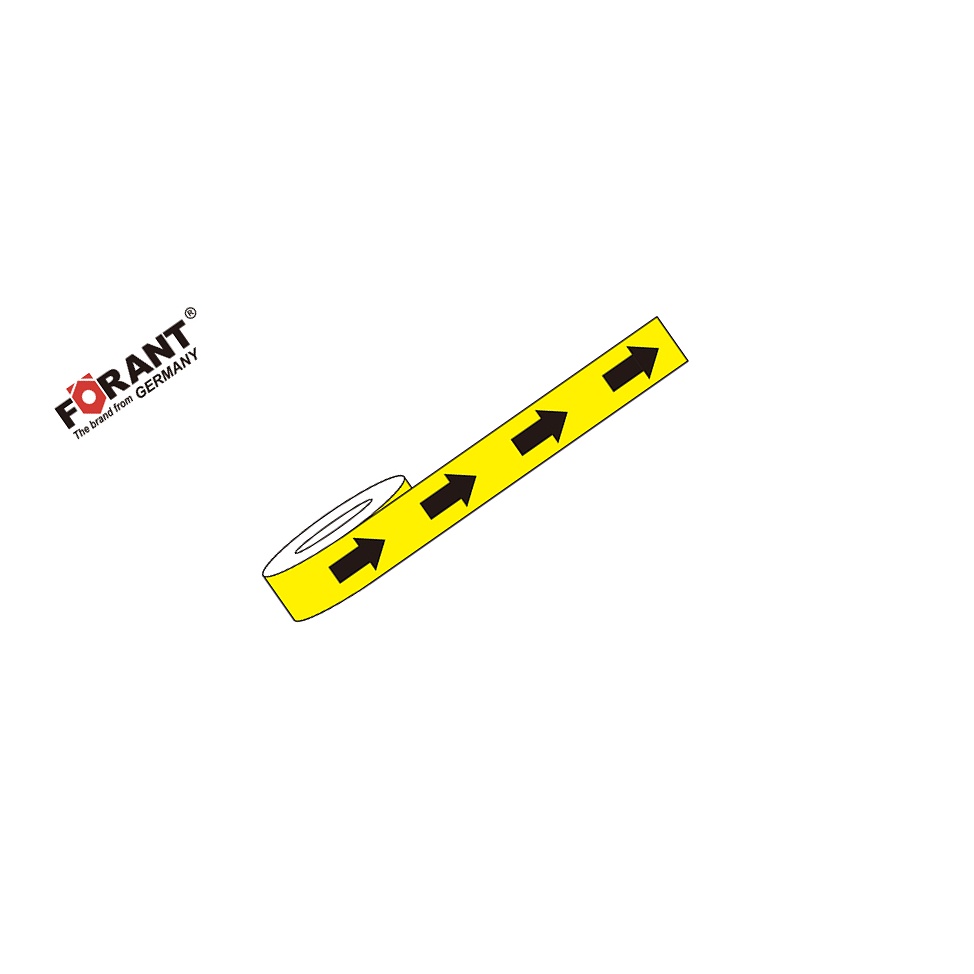 FORANT 标识胶带，黄色箭头 80901694
