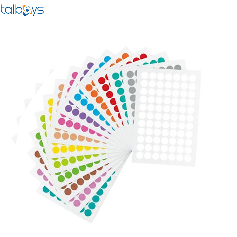 TALBOYS 彩色低温圆形标签 15种颜色 TS290748