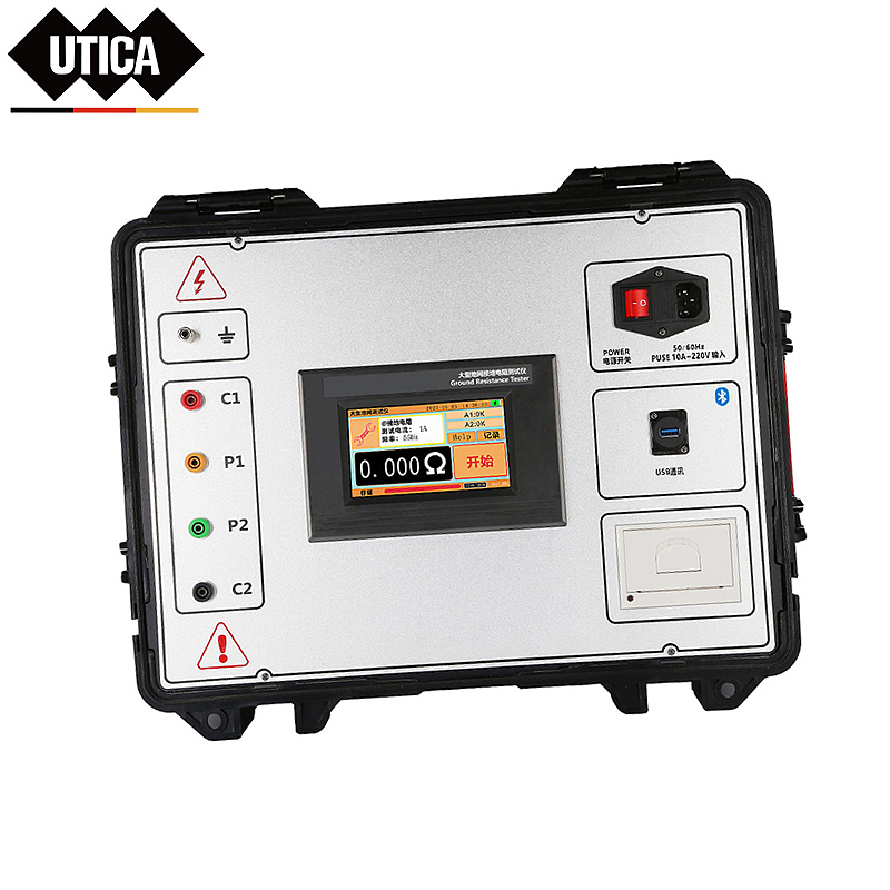 UTICA 高精度数显大型地网接地电阻测试仪 GE80-500-950